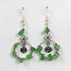 Spiral Stone Earrings-Siesta Crafts