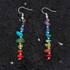 Chakra Stick Earrings-Siesta Crafts