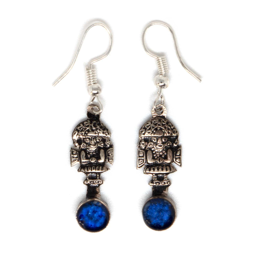 Tumi Stone Earrings-Siesta Crafts
