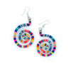 Vintage Manta Spiral Earrings-Siesta Crafts