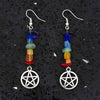 Pentacle Earrings-Siesta Crafts