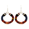 Vintage Manta Circle Earrings-Siesta Crafts