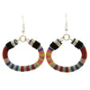 Vintage Manta Circle Earrings-Siesta Crafts