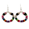Vintage Manta Circle Earrings-Siesta Crafts