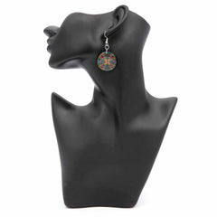 Disc Earrings-Siesta Crafts