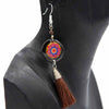 Mandala Tassel Earrings-Siesta Crafts