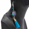 Mandala Tassel Earrings-Siesta Crafts
