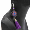 Mandala Tassel Earrings-Siesta Crafts