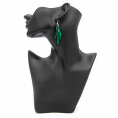 Tagua Cluster Earrings-Siesta Crafts