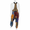 Stonewashed Patch Print Dungarees-Siesta Crafts