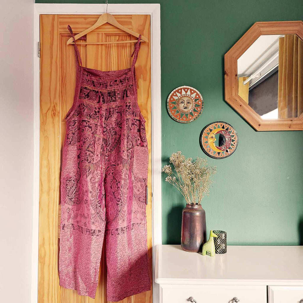 Recycled Sari Dungarees-Siesta Crafts