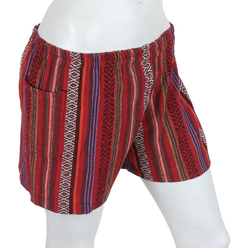 Thai Weave Shorts-Siesta Crafts
