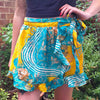 Recycled Sari Flap Shorts-Siesta Crafts