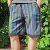 Stripe and Trim Shorts-Siesta Crafts