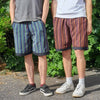 Stripe and Trim Shorts-Siesta Crafts