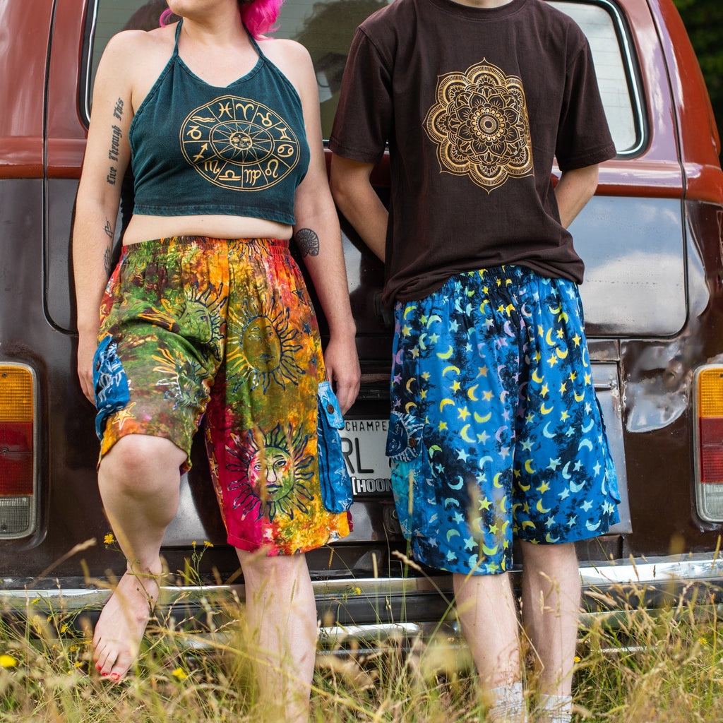 Campur Patch Combat Shorts-Siesta Crafts