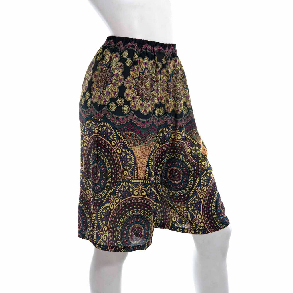 Thai Rose Knee Shorts-Siesta Crafts