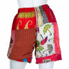 Recycled Sari Patch Shorts-Siesta Crafts