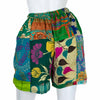 Recycled Sari Patch Shorts-Siesta Crafts