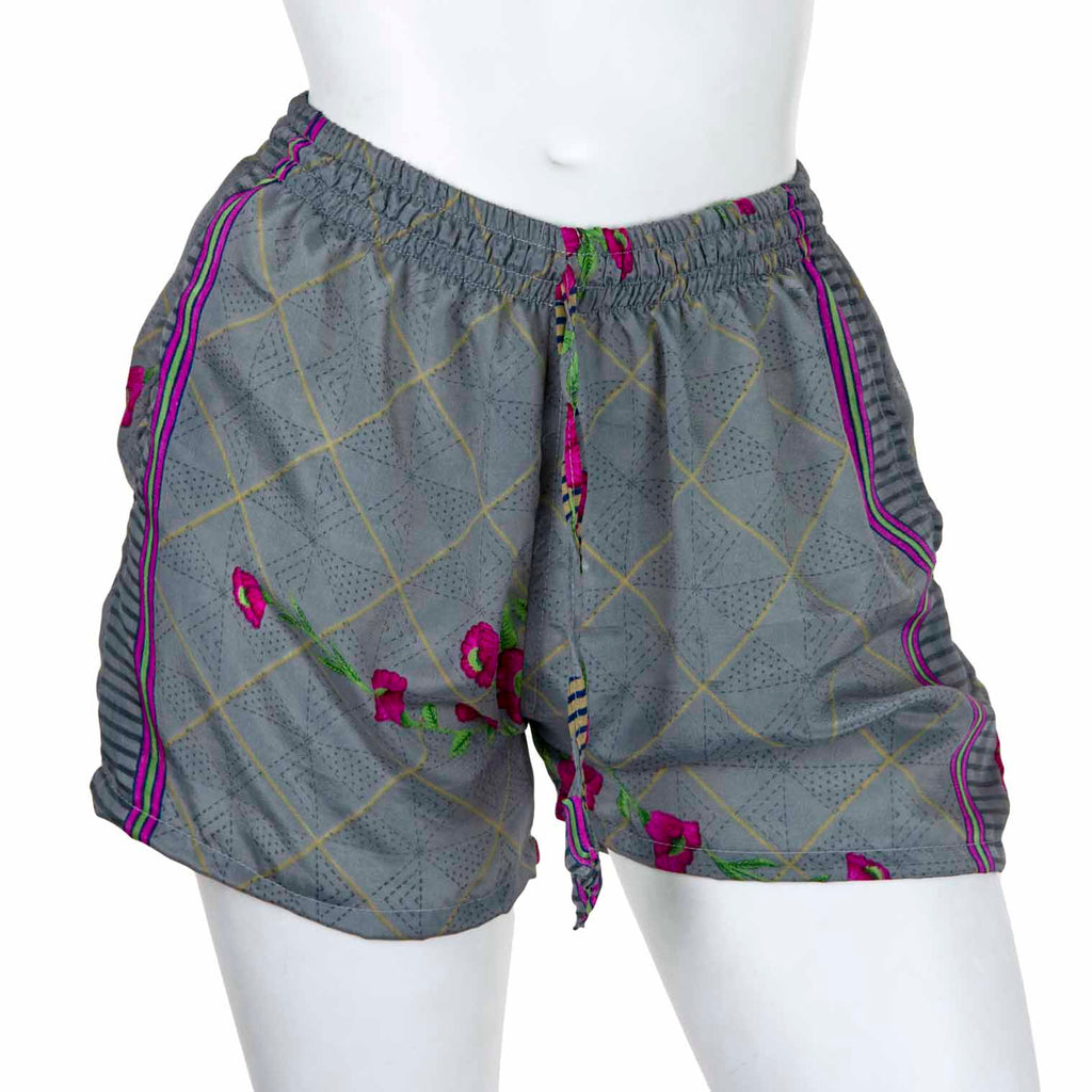 Recycled Sari Shorts-Siesta Crafts