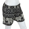 Thai Elephant Ladies Shorts-Siesta Crafts