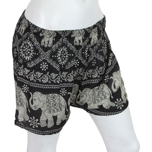 Thai Elephant Ladies Shorts-Siesta Crafts