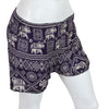Thai Elephant Ladies Shorts-Siesta Crafts