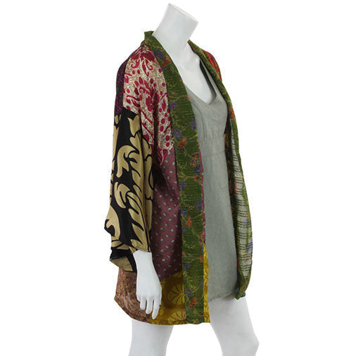 Recycled Sari Shrug-Siesta Crafts