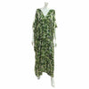Jungle Print Split Sleeve Kaftan-Siesta Crafts