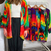 Swirl Tie Dye Shrug-Siesta Crafts