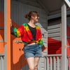 Swirl Tie Dye Shrug-Siesta Crafts