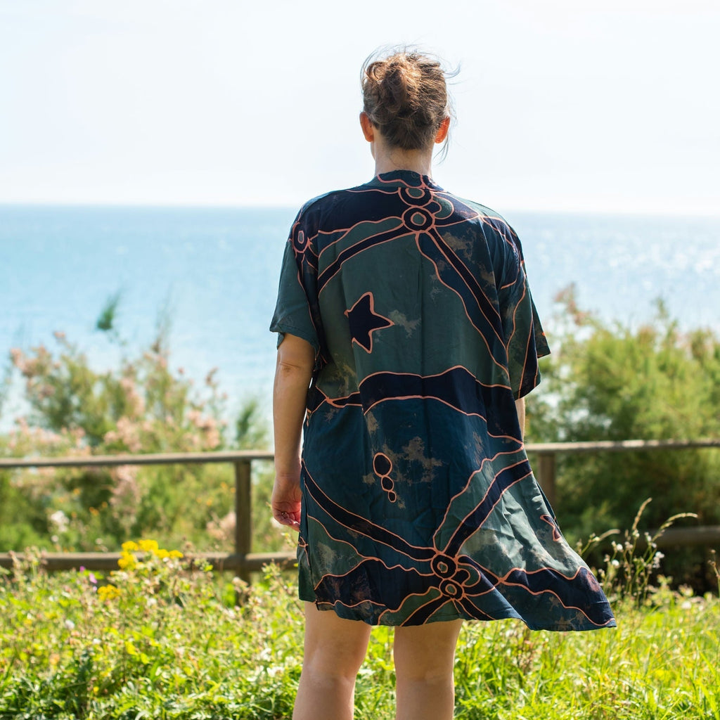 Bali Print Shrug-Siesta Crafts