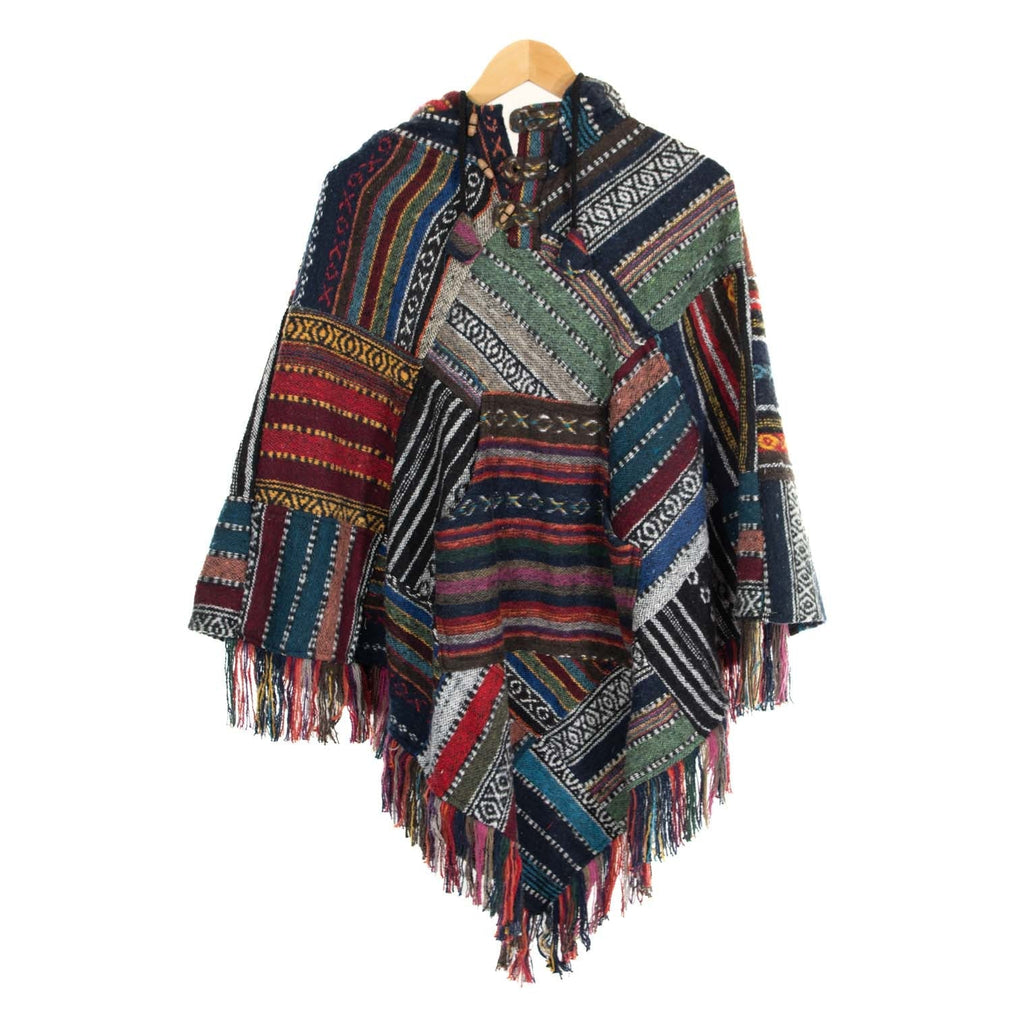 Triangle Patch Poncho-Siesta Crafts