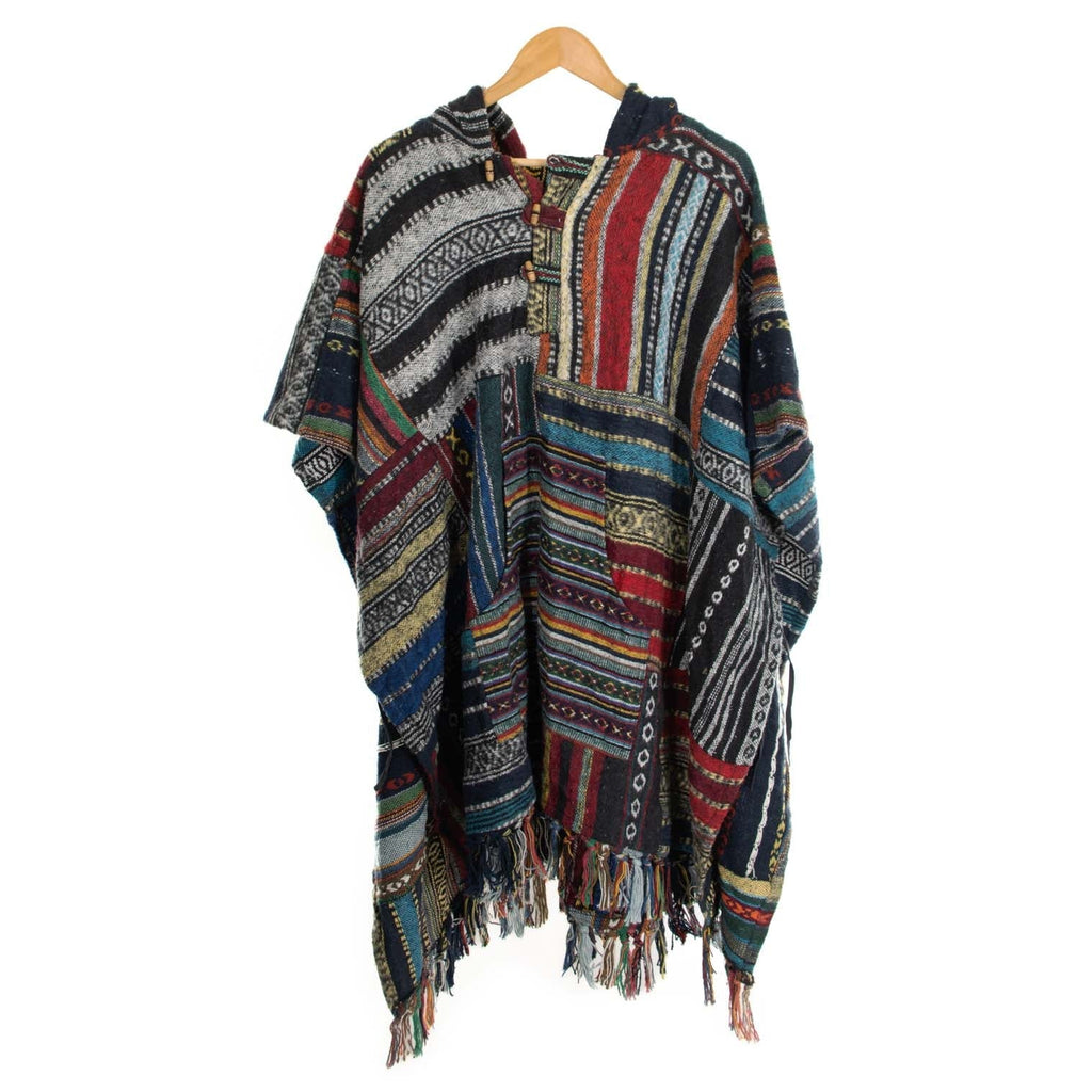 Long Patch Poncho-Siesta Crafts