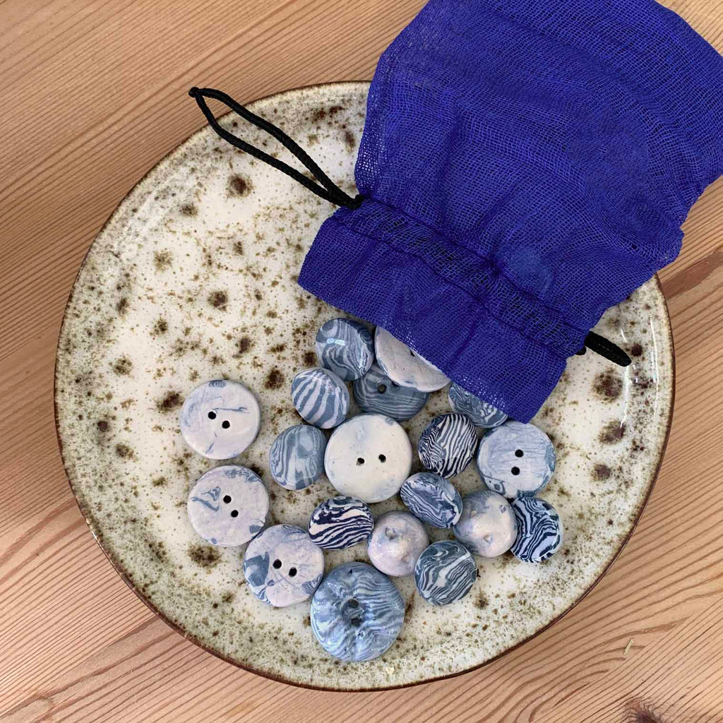 Bag of 50 Peruvian Glazed Buttons-Siesta Crafts