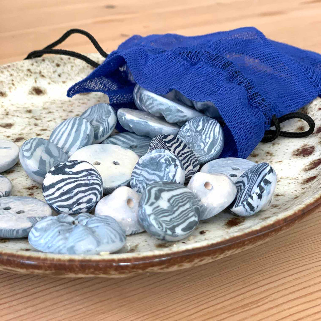 Bag of 50 Peruvian Glazed Buttons-Siesta Crafts