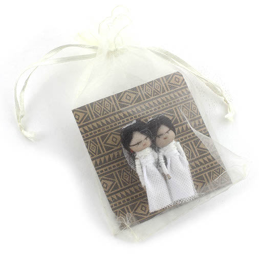 Wedding Worry People - Two Brides-Siesta Crafts