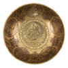 Ornate Etched Green Tara Singing Bowl No.1-Siesta Crafts