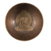 Medicine Buddha Etched Singing Bowl No.21-Siesta Crafts