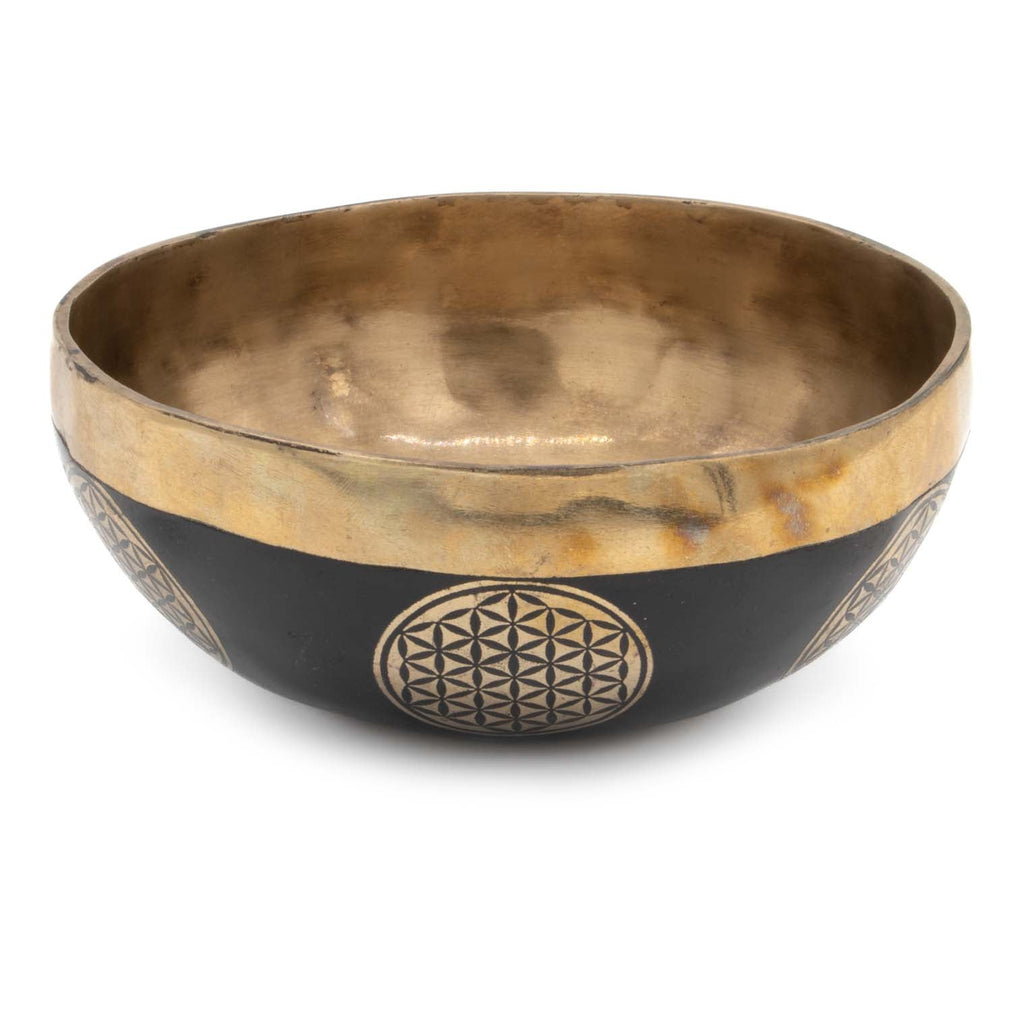 Mustang Black Singing Bowl-Siesta Crafts