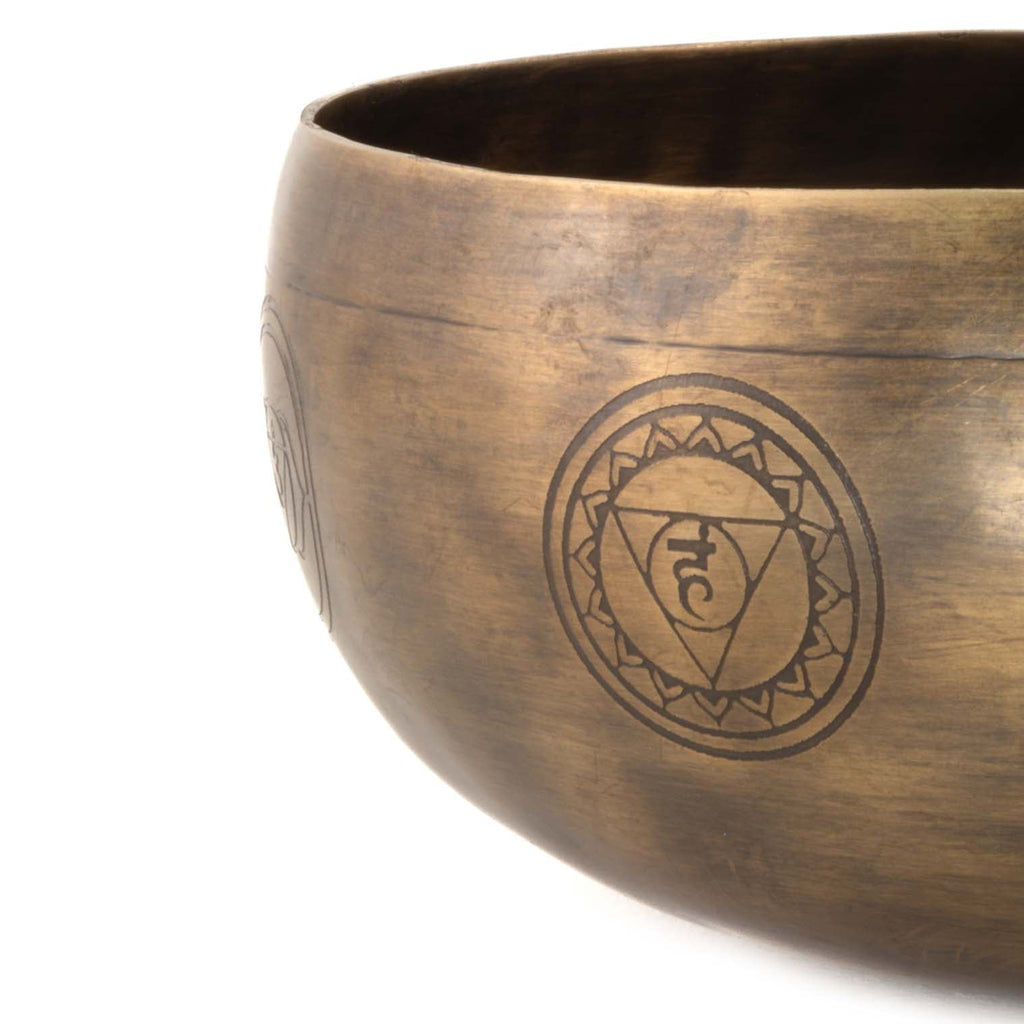 Mustang Carved Singing Bowl-Siesta Crafts