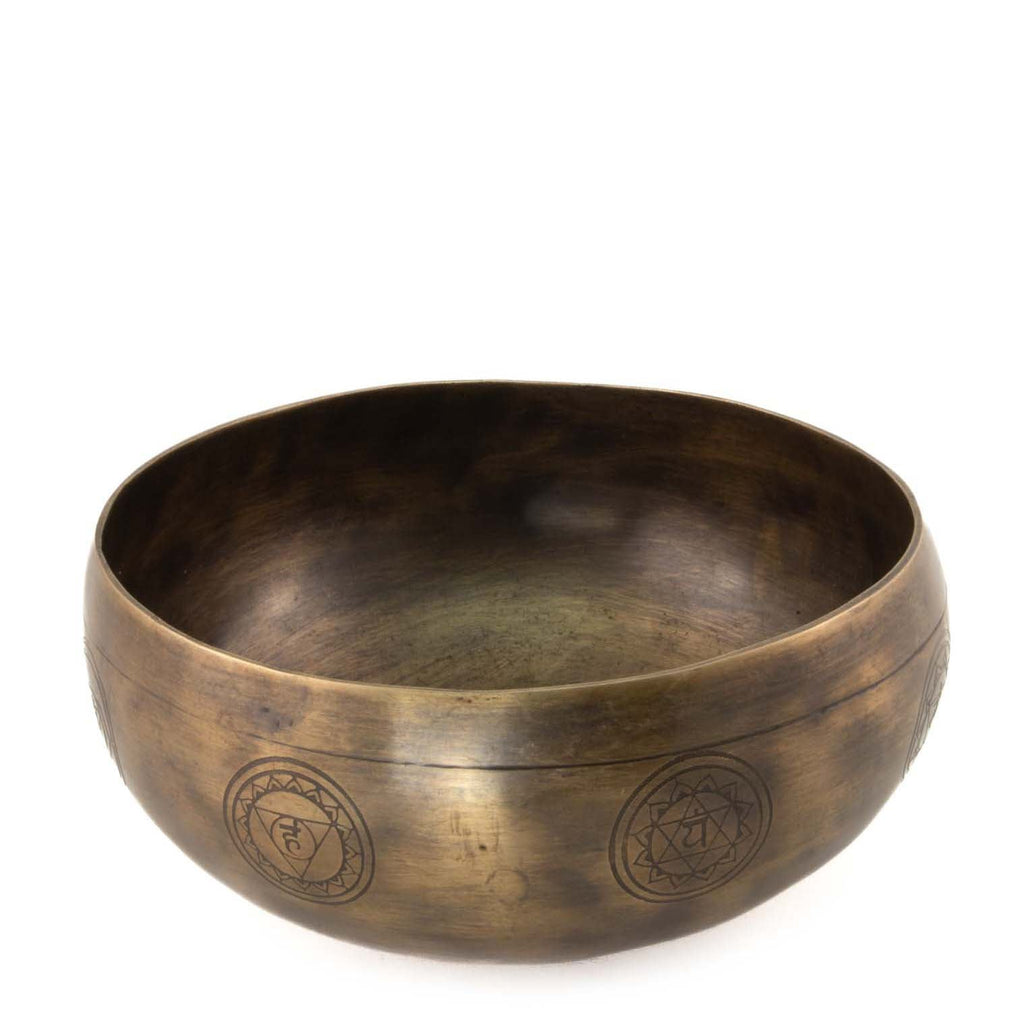 Mustang Carved Singing Bowl-Siesta Crafts