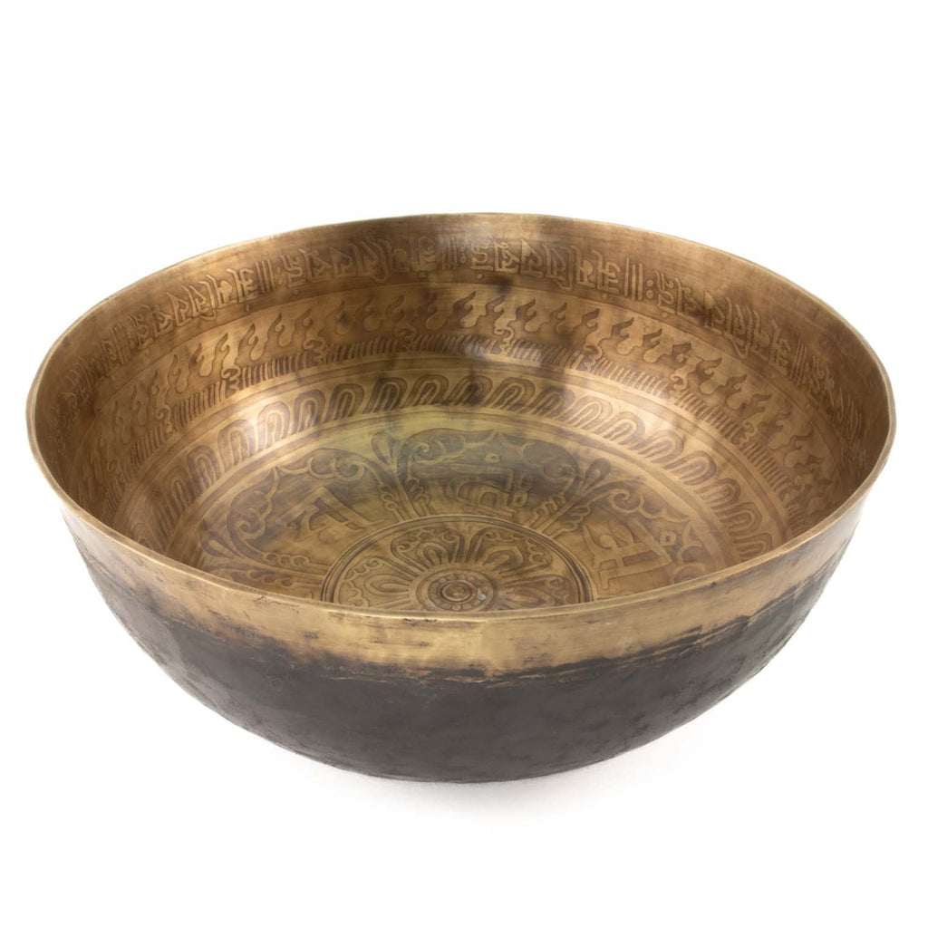 Etched Healing Singing Bowl-Siesta Crafts