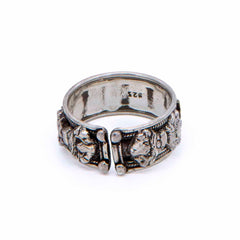 Nepalese Silver Om Ring-Siesta Crafts