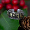 Nepalese Silver Om Ring-Siesta Crafts