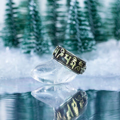 Nepalese Silver Om Ring-Siesta Crafts