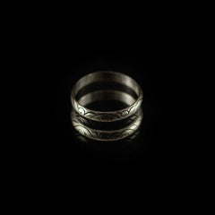 Carved Nepalese Silver Ring-Siesta Crafts