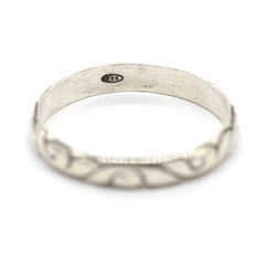 Carved Nepalese Silver Ring-Siesta Crafts