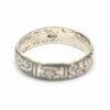 Ashtamangala Nepalese Silver Ring-Siesta Crafts