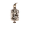 Prayer Wheel Nepalese Silver Pendant-Siesta Crafts
